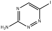 6-Iodo-1,2,4-triazin-3-aMine Struktur