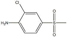 2-Chloro-4-(Methylsulfonyl)BenzenaMine Struktur