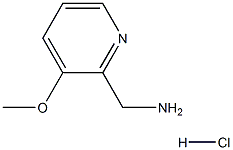 (3-Methoxypyridin-2-yl)MethanaMine hydrochloride Struktur