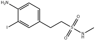 2-(4-AMino-3-iodophenyl)-N-MethylethanesulfonaMide Struktur