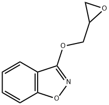 3-(Oxiran-2-YlMethoxy)Benzo[D]Isoxazole Struktur