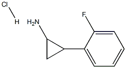 2-(2-fluorophenyl)cyclopropanamine HCl Struktur