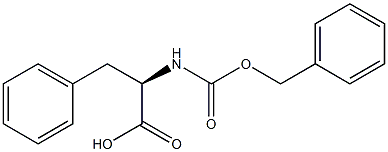 N-Cbz-D-Phenylalanine Struktur