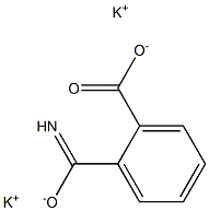 Phthalate iMine potassiuM salt Struktur