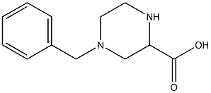 4-BENZYL-PIPERAZINE-2-CARBOXYLIC ACID Struktur