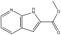 7-Azaindole-2-carboxylic acid Methyl ester Struktur