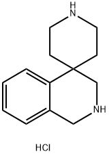 2,3-Dihydro-1H-spiro[isoquinoline-4,4'-piperidine] dihydrochloride Struktur