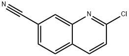 2-chloroquinoline-7-carbonitrile Struktur