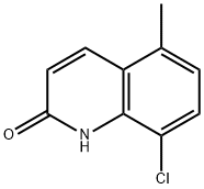 8-chloro-5-Methylquinolin-2(1H)-one Struktur