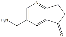 3-(aMinoMethyl)-6,7-dihydro-5H-cyclopenta[b]pyridin-5-one Struktur