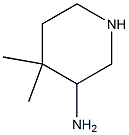 4,4-diMethylpiperidin-3-aMine Struktur