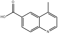 4-Methyl-quinoline-6-carboxylic acid Struktur