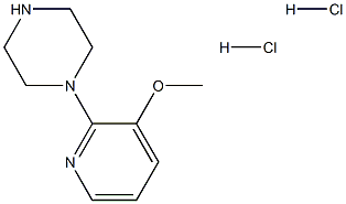 1-(3-Methoxy-pyridin-2-yl)piperazine dihydrochloride Struktur