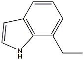 7-ethyl-1H-indole Struktur