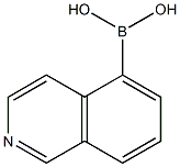 Isoquinoline-5-boronic acid Struktur