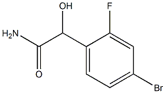 2-(4-broMo-2-fluorophenyl)-2-hydroxyacetaMide Struktur