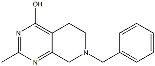 7-Benzyl-2-Methyl-5,6,7,8-tetrahydro-pyrido[3,4-d]pyriMidin-4-ol Struktur