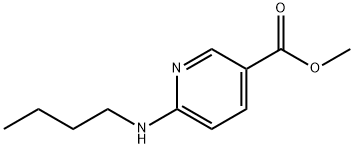 Methyl 6-(butylaMino)nicotinate Struktur