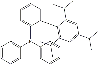 2-(DiphenylphosphiNA)-2',4',6'-triisopropylbiphenyl Struktur