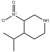 4-isopropyl-3-nitropiperidine Struktur