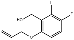 (6-(allyloxy)-2,3-difluorophenyl)Methanol Struktur