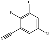 5-Chloro-2,3-difluorobenzonitrile Struktur