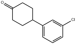 4-(3-chlorophenyl)cyclohexanone Struktur