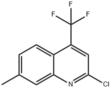 2-Chloro-7-Methyl-4-trifluoroMethyl-quinoline Struktur