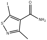 5-iodo-3-methylisothiazole-4-carboxamide Struktur