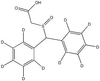 Modafinil Carboxylate-d5 Struktur