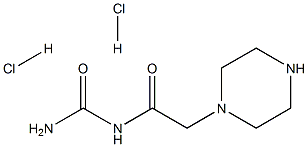 N-(AMINOCARBONYL)-2-PIPERAZIN-1-YLACETAMIDE DIHYDROCHLORIDE Struktur