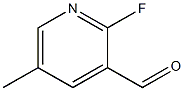 2-Fluoro-5-Methyl-pyridine-3-carbaldehyde Struktur