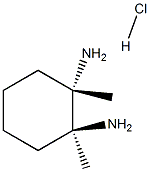 1S,2S-diMethyl-1,2-CyclohexanediaMine hydrochloride Struktur