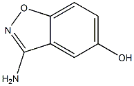 3-AMino-benzo[d]isoxazol-5-ol Struktur