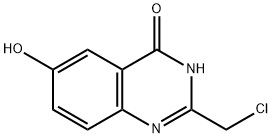 2-ChloroMethyl-6-hydroxy-1H-quinazolin-4-one Struktur