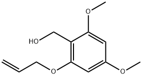 2-(Allyloxy)-4,6-diMethoxybenzyl Alcohol Struktur