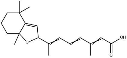 5,8-Epoxy-9-cis-Retinoic Acid Struktur