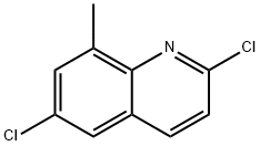 2, 6-dichloro-8-Methylquinoline Struktur