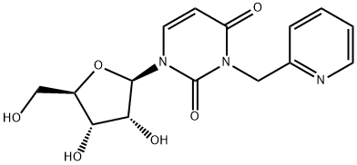 N3-[(Pyridin-2-yl)Methyl]uridine Struktur