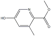 Methyl 5-hydroxy-3-Methylpicolinate Struktur