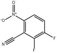 2,3-difluoro-6-nitrobenzonitrile Struktur