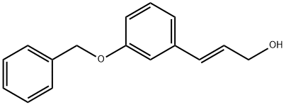 3-BenzyloxycinnaMyl alcohol Struktur