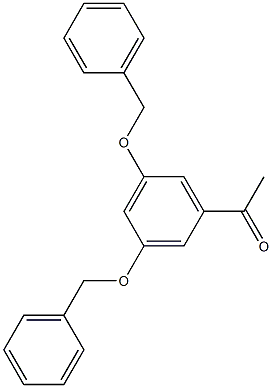 3',5'-Dibenzyloxyacetophenone Struktur