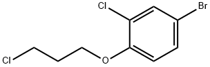 4-bromo-2-chloro-1-(3-chloropropoxy)benzene Struktur