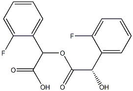 L-2-fluoro Mandelic acid{S-(+)-2-fluoro Mandelic acid} Struktur