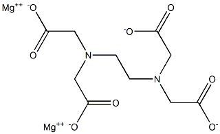 ETHYLENDIAMINTETRAACETIC ACID MAGNESIUM Struktur