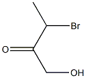 3-broMo-1-hydroxybutan-2-one Struktur