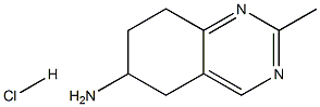 2-Methyl-5,6,7,8-tetrahydro-quinazolin-6-ylaMine hydrochloride Struktur