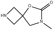 7-Methyl-5-oxa-2,7-diaza-spiro[3.4]octan-6-one Struktur