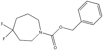 benzyl 4,4-difluoroazepane-1-carboxylate Struktur